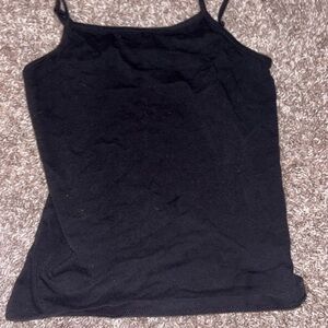 Forever 21 Black Fitted Camisole Top